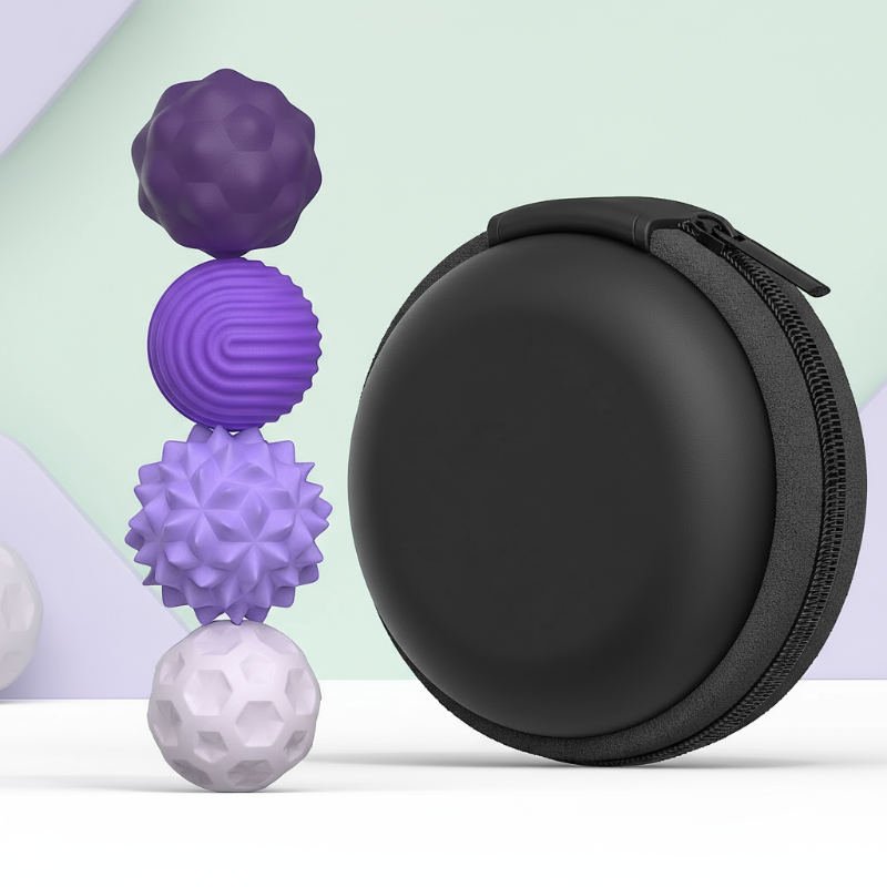 CalmSphere – Blødt & fokuseret – Magnetisk stresslegetøj