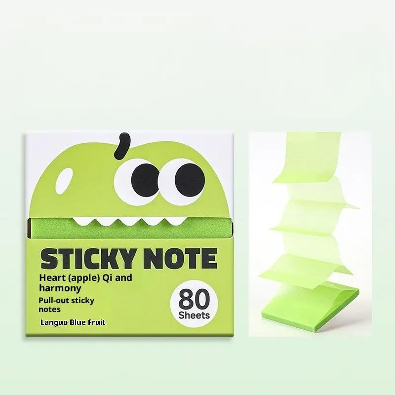 MemoBuddy – Farverig & Funktionel – Gennemsigtige Sticky Notes