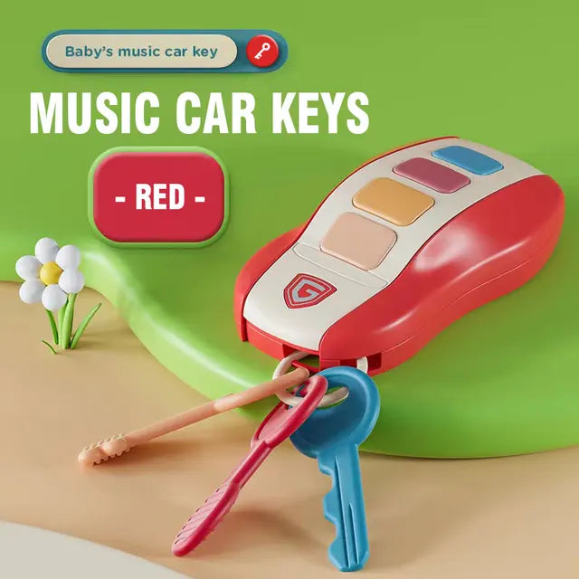 Music Car Key™ - Melodiøs køretur - Musikalsk legetøj