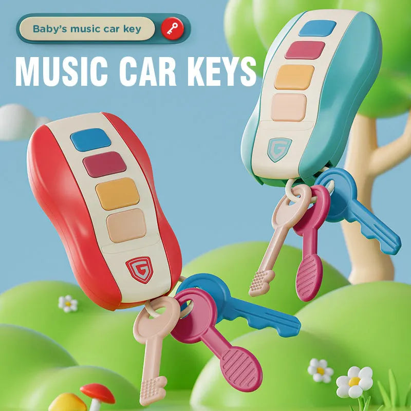 Music Car Key™ - Melodiøs køretur - Musikalsk legetøj