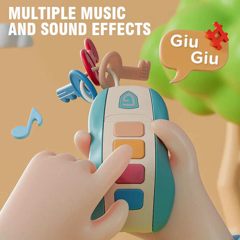 Music Car Key™ - Melodiøs køretur - Musikalsk legetøj