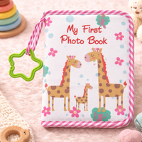 Thumbnail for Baby Photo Album – Blødt & Minder – Fotobog i stof