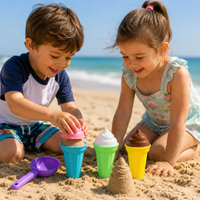Thumbnail for BeachFun – Sandleg & Kreativitet – Strand-is-skovl-legesæt