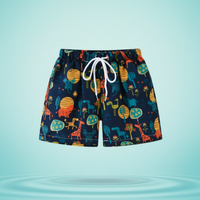 Thumbnail for Beach Shorts – Let og legende – Tropiske badebukser til børn