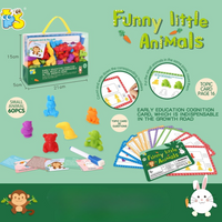 Thumbnail for Rainbow Teddy Bears Toys™ - Pædagogisk og kreativ - Regnbue-tællebjørne