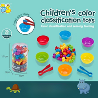 Thumbnail for Rainbow Teddy Bears Toys™ - Pædagogisk og kreativ - Regnbue-tællebjørne
