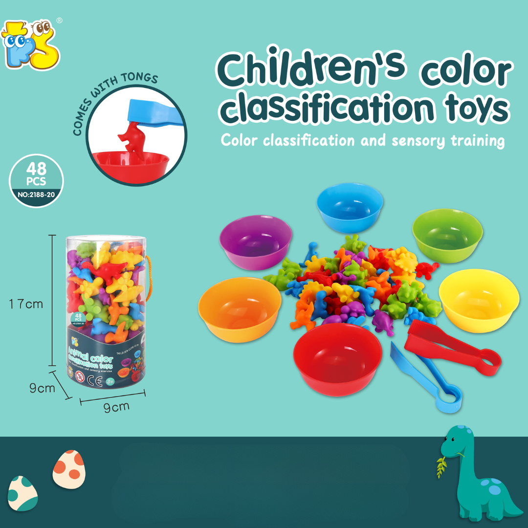 Rainbow Teddy Bears Toys™ - Pædagogisk og kreativ - Regnbue-tællebjørne
