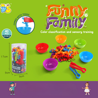 Thumbnail for Rainbow Teddy Bears Toys™ - Pædagogisk og kreativ - Regnbue-tællebjørne