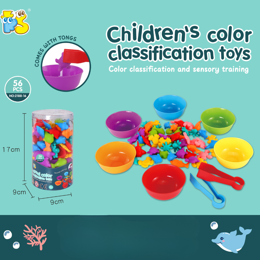 Rainbow Teddy Bears Toys™ - Pædagogisk og kreativ - Regnbue-tællebjørne