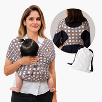 Thumbnail for SoftNest - Komfortabel, åndbar og sikker – ergonomisk bæresele til babyer