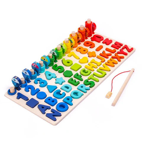 Woods™ | Udvikle færdigheder - Montessori træspilbræt