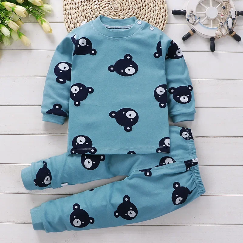SleepBuddy – Blødt og behageligt – pyjamasæt til børn med lange ærmer