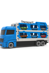 Thumbnail for Mega Transporter - 9-i-1 sjov med racerløb - Transformerbar legetøjslastbil