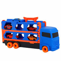 Thumbnail for Mega Transporter - 9-i-1 sjov med racerløb - Transformerbar legetøjslastbil