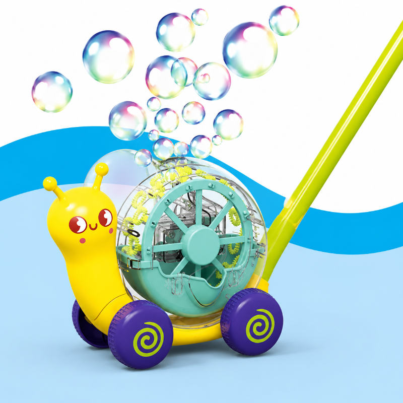 BubbleBuddy – Legende & interaktivt – Snegle-boblesprøjte