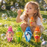 Thumbnail for BubblePals – Munter & legende – Mini-boblemaskine med dyremotiv, der forhindrer spild