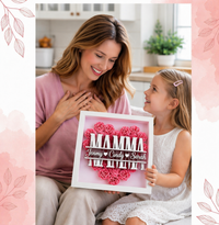 Thumbnail for Personalized Rose Shadow Box – Unik morsdagsgave – Personlig skyggeboks med roser