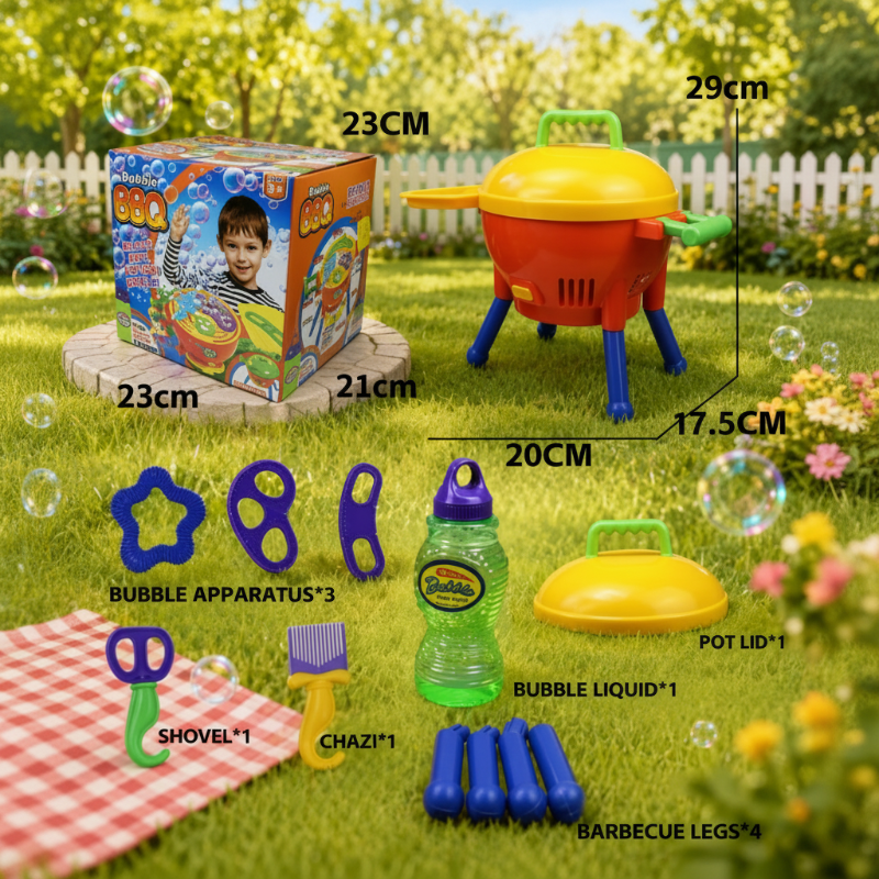 BBQ Bubble Maker – Legende & interaktivt – Bobleboble-BBQ