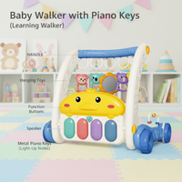 Thumbnail for Step & Play – Interaktivt og sikkert – 3-i-1 gåvogn og babygymnastik