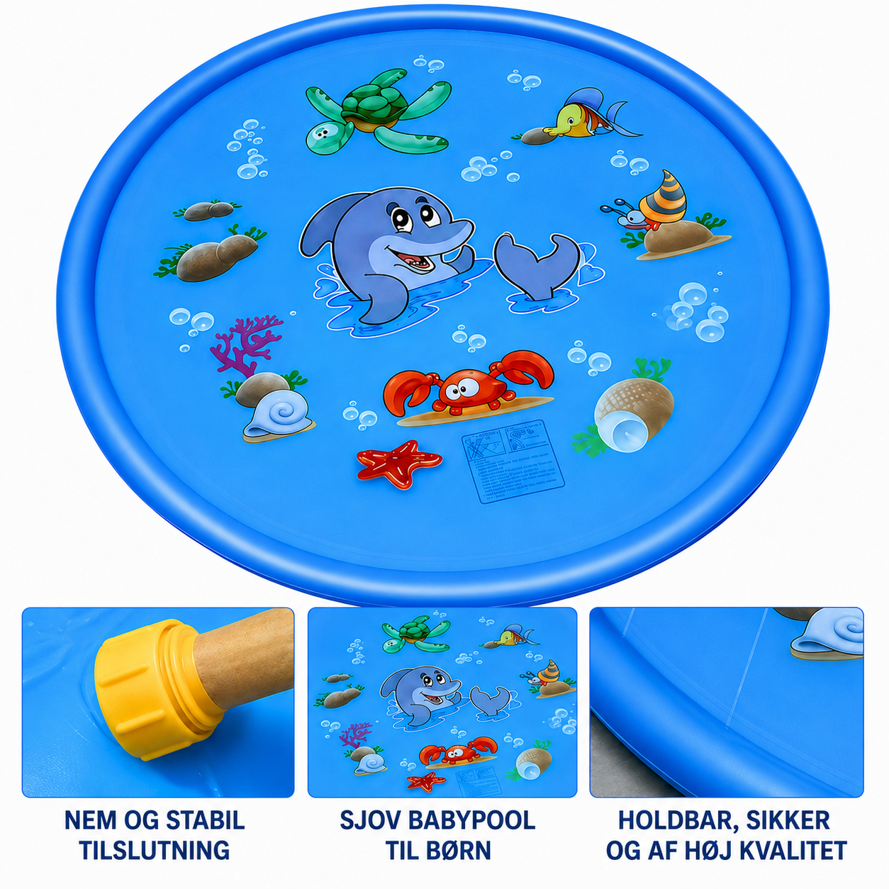 Water Fun Pad™ – Sommerfest Græsplæne - springvand Vandpool