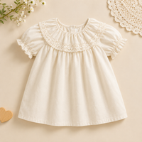 Thumbnail for Girls Summer Fashion Top – Luftig & behagelig – Vintage-top til piger