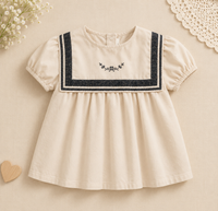 Thumbnail for Girls Summer Fashion Top – Luftig & behagelig – Vintage-top til piger