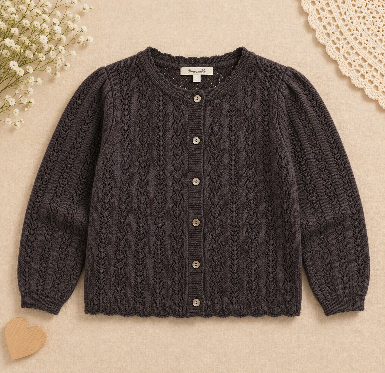 Girls Summer Fashion Top – Luftig & behagelig – Vintage-top til piger