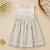 Thumbnail for Lace Stitching Dress – Elegance & komfort – Blonder & broderier