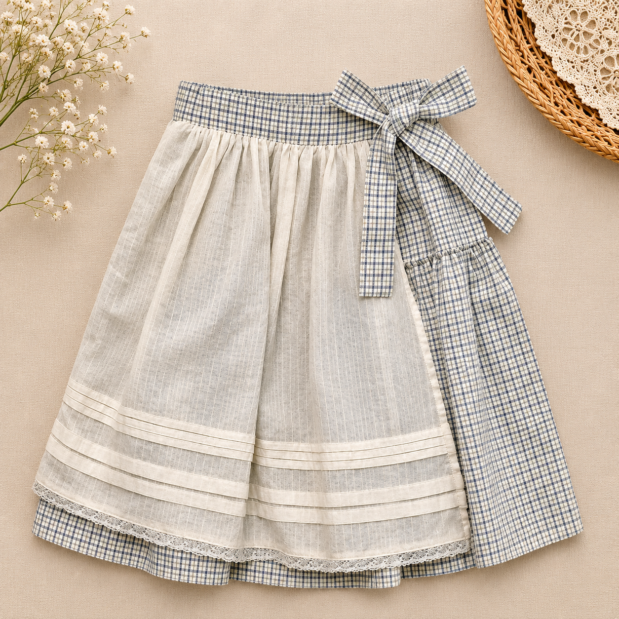 Chic Skirt & Wide Leg Pants – Elegant & komfort – Børnetøj i løs pasform