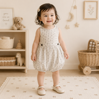 Thumbnail for Vintage Rompers – Tidløs & blød – Baby-jumpsuit