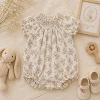 Thumbnail for Vintage Rompers – Tidløs & blød – Baby-jumpsuit