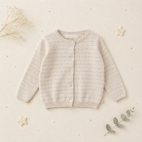 Thumbnail for Knit Top & Cardigan – Blødt og behageligt – Strikket skjorte og vest