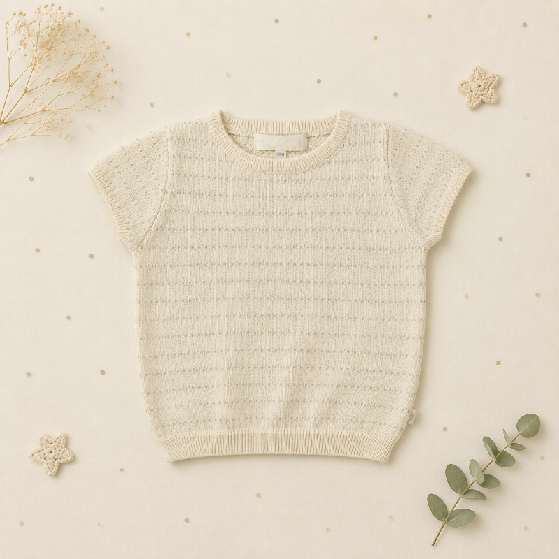 Knit Top & Cardigan – Blødt og behageligt – Strikket skjorte og vest