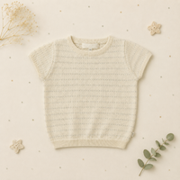 Thumbnail for Knit Top & Cardigan – Blødt og behageligt – Strikket skjorte og vest