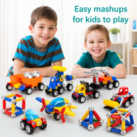 Thumbnail for Magnetic Cars™ – Magnetisk byggesjov - legetøjssæt med magnetiske køretøjer