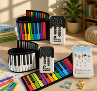 Thumbnail for Roll-up Piano Keyboard – Kreativt & lærerigt – Sammenklappeligt klaver