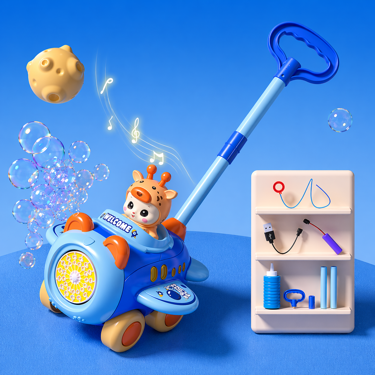 Bubble Blower – Legende & sjovt – Boblevogn
