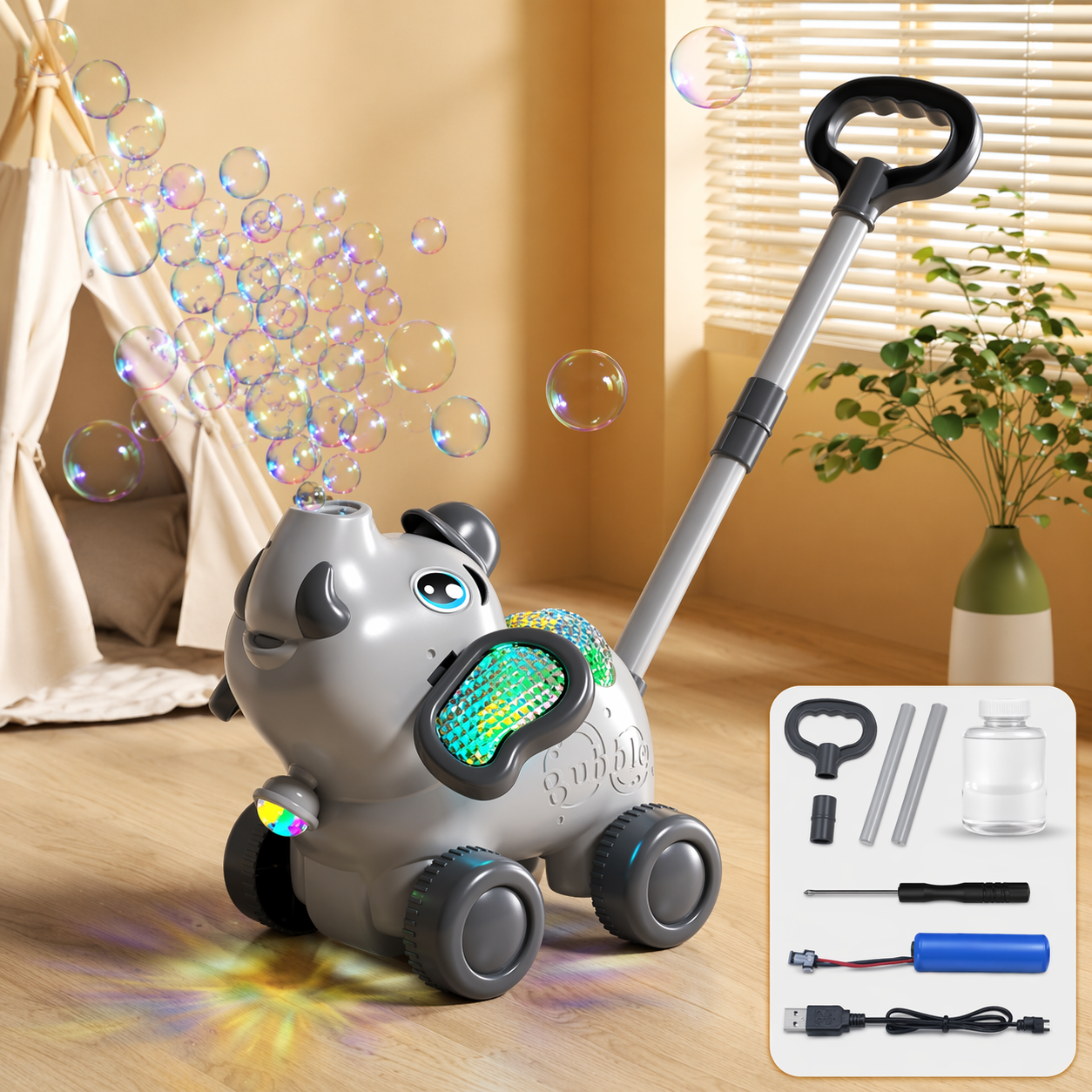 Bubble Blower – Legende & sjovt – Boblevogn