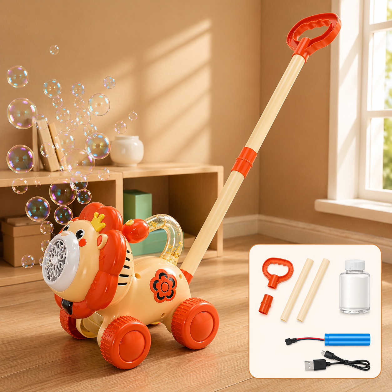 Bubble Blower – Legende & sjovt – Boblevogn