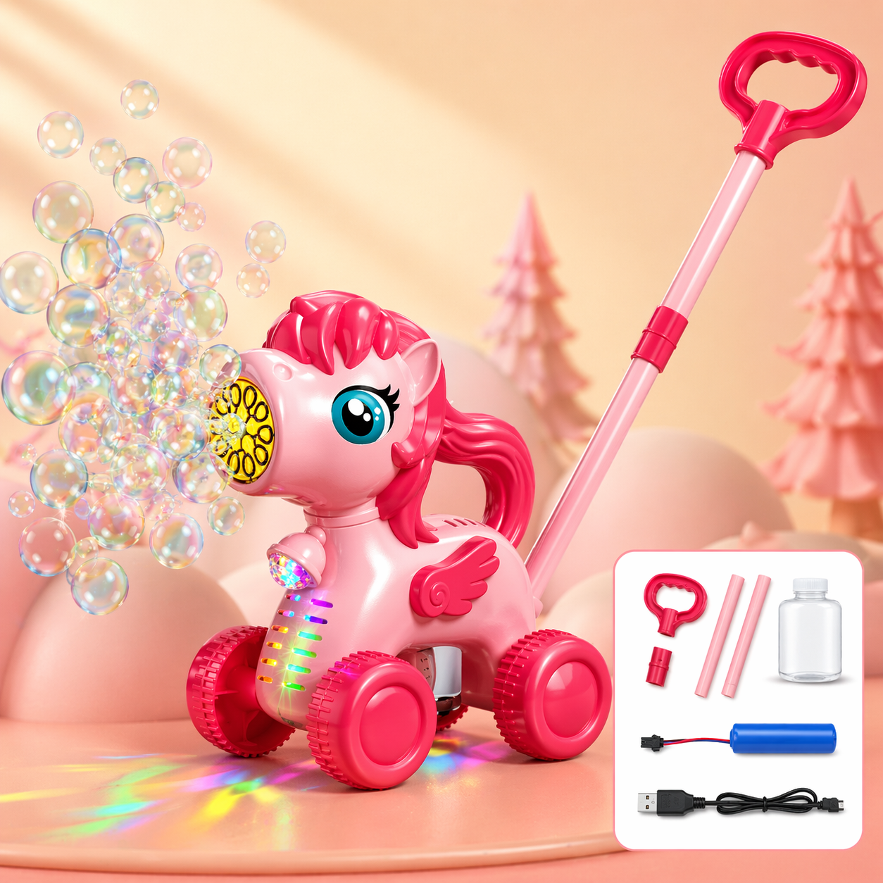 Bubble Blower – Legende & sjovt – Boblevogn
