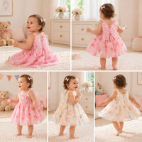 Thumbnail for Girls Butterfly Dress – Sød & luftig – børnekjole