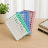 Kids Chore Chart – Struktur & Selvstændighed – Opgaveliste-tavle