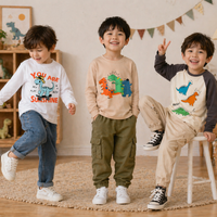 Thumbnail for Kids Dinosaur Sweatshirt – Komfort & stil – Dino børnesweater