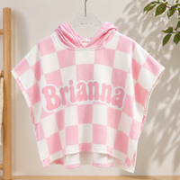 Thumbnail for Personalized Hooded Towel – Blødt & unikt – Personlig badekåbe til børn