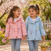 Girls Windbreaker Jacket – Let og stilfuld – børnejakke