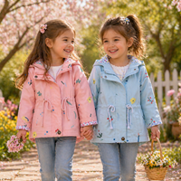 Thumbnail for Girls Windbreaker Jacket – Let og stilfuld – børnejakke