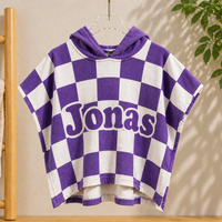 Thumbnail for Personalized Hooded Towel – Blødt & unikt – Personlig badekåbe til børn