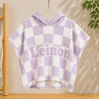 Thumbnail for Personalized Hooded Towel – Blødt & unikt – Personlig badekåbe til børn