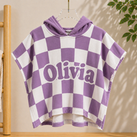 Thumbnail for Personalized Hooded Towel – Blødt & unikt – Personlig badekåbe til børn