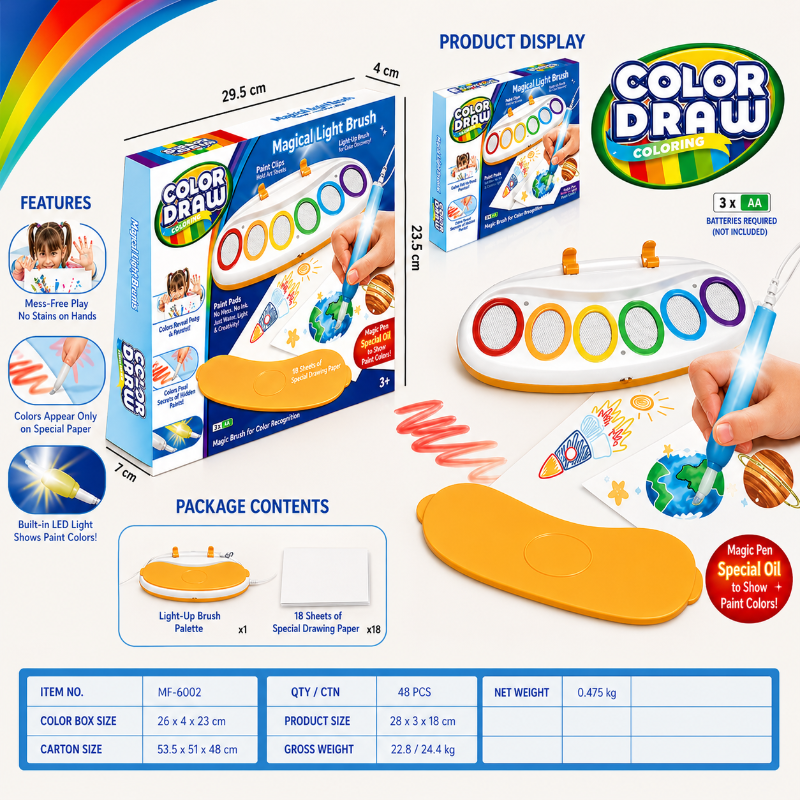 Color Draw – Kreativt & rent – Tegnesæt